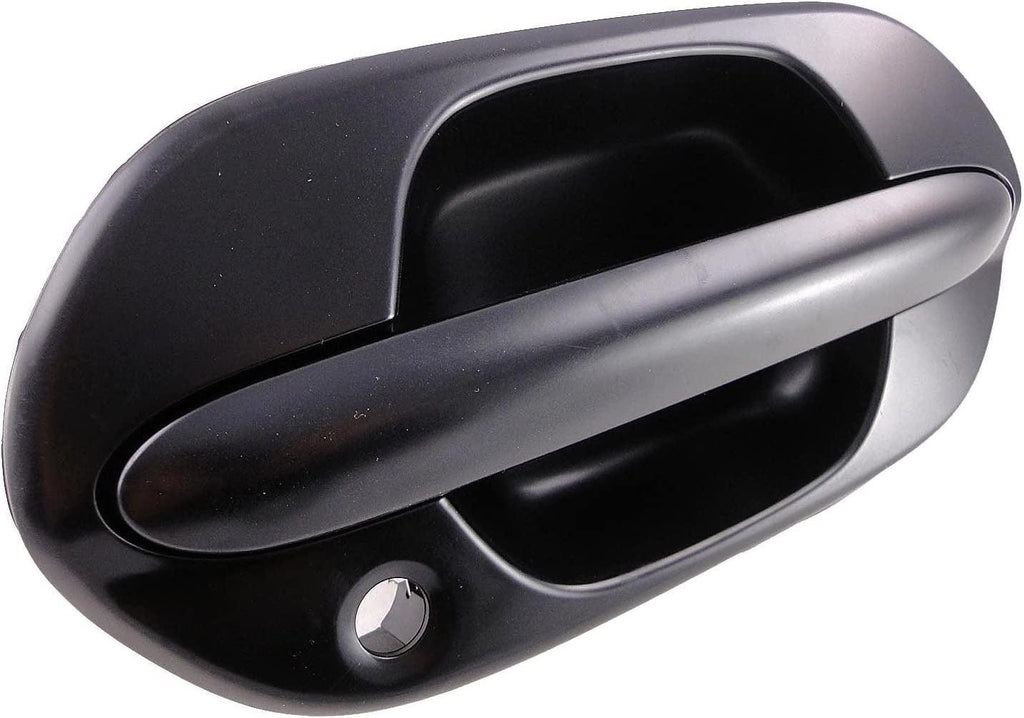 Dorman 82255 Front Passenger Side Exterior Door Handle Compatible with Select Honda Models, Smooth Black
