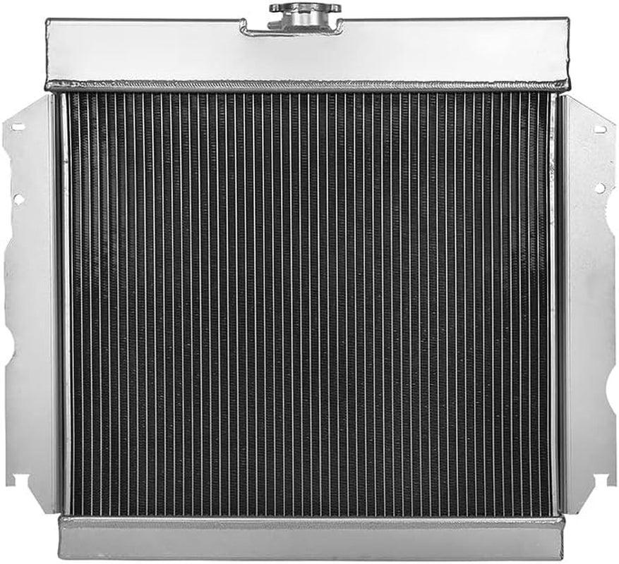 RA-CORONET66-2 2-Row Full Aluminum Radiator Compatible with 1965-1966 Dart / 1966-1969 Charger / 1965-1967 Satellite / 1965-1966 Valient V8 AT/MT