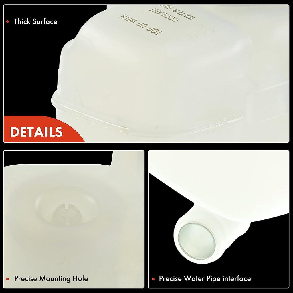 A-Premium Engine Coolant Overflow Recovery Reservoir Tank [With Cap] Compatible with Volvo S60 2001-2009, S80 1999-2006, V70 1998-2007, XC90 2003-2007 2011-2014, Replace# 30741973, 30741154