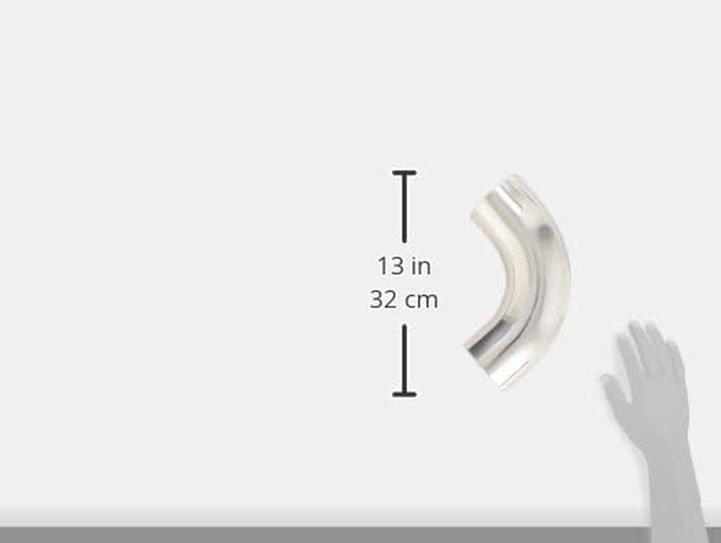 Performance 2891 Polished Aluminum 90 Degree Bend, 3-1/2"