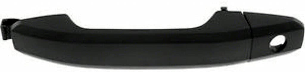 for Chevy Silverado 1500 Exterior Door Handle Front Driver Side Black 2014-2018 | with Key Hole | Trim:All Submodels | GM1310192 | 22923605-PFM