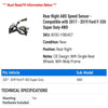 Rear Right ABS Speed Sensor - Compatible with 2017 - 2019 Ford F-350 Super Duty 4WD 2018