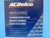 8 Spark Plugs Genuine GM ACDELCO 41962 OEM # 19299585 Double Platinum V8