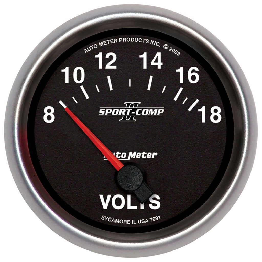 2-5/8 in. VOLTMETER 8-18V SPORT-COMP II - greatparts