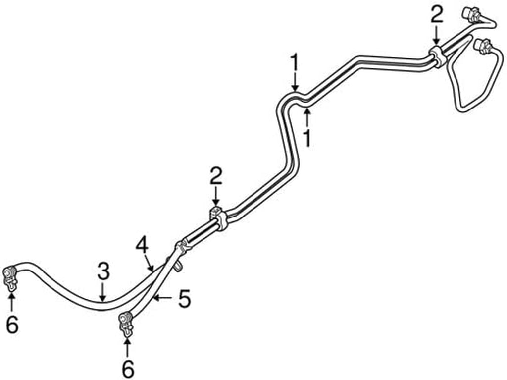 5503 7624AF, Auto Trans Oil Cooler Hose