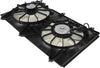 OEM-RF-0663 Factory Style Radiator Cooling Fan Assembly Compatible with 2003-2007 Accord 2.4L
