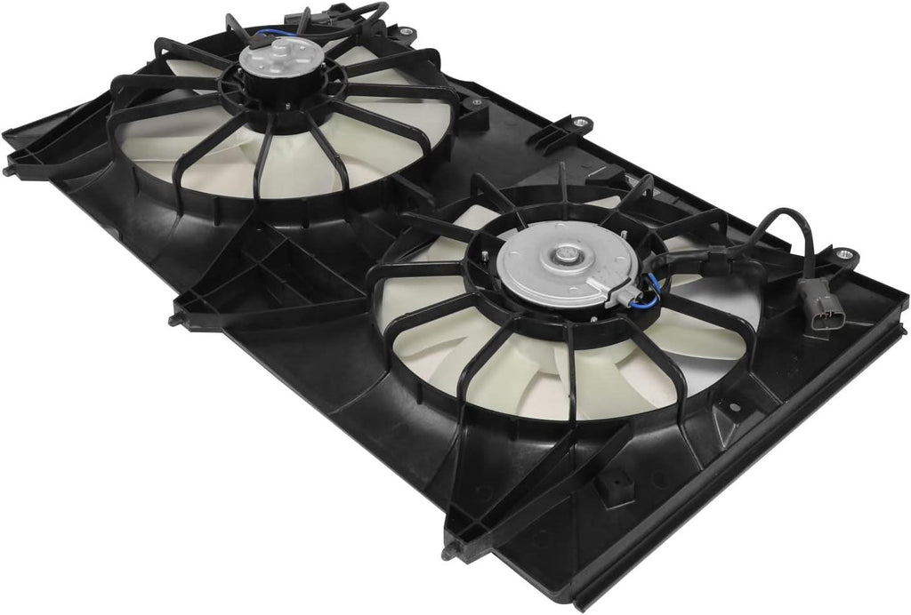 OEM-RF-0663 Factory Style Radiator Cooling Fan Assembly Compatible with 2003-2007 Accord 2.4L