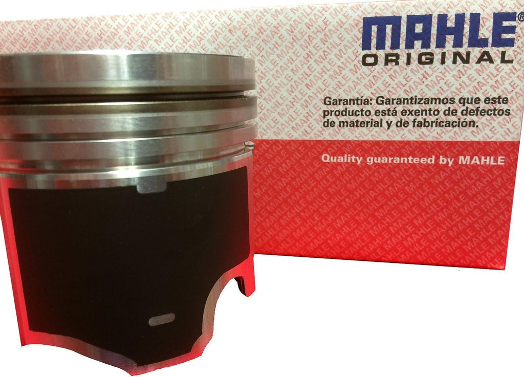 MAHLE Pistons & Ring Kit (+.020" / .050Mm) for 2008-2010 Ford 6.4L Diesel Powerstroke 224-3666WR.050