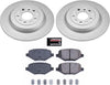 CRK8846 Rear Geomet Coated Brake Rotor and Pad Kit