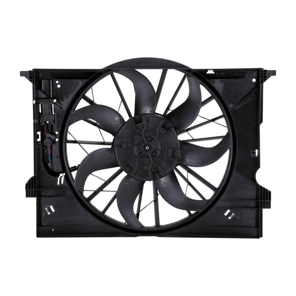 621510 Dual Radiator and Condenser Fan Assembly Compatible with Mercedes-Benz