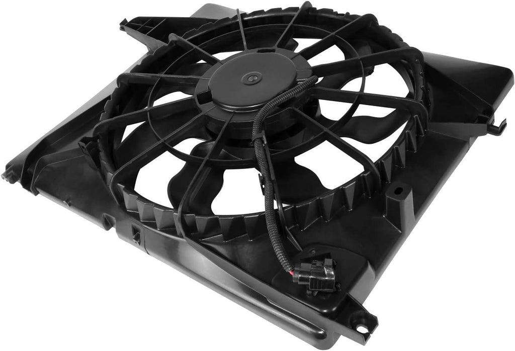 OEM-RF-1132 Factory Style Radiator Cooling Fan Assembly Compatible with 13-18 Santa Fe Sport / 14-15 Sorento 2.4L
