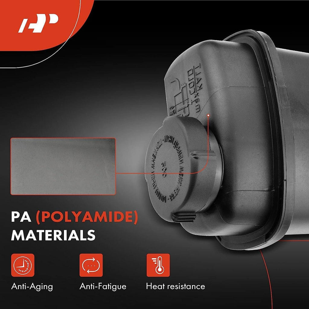 A-Premium Engine Coolant Overflow Recovery Expansion Tank [With Cap] Compatible with BMW 540I 740I 750Il 840Ci 850Ci 850Csi 850I Z8, Replace# 17111741167, 17111723071