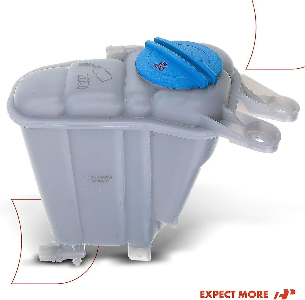 A-Premium Engine Coolant Overflow Recovery Reservoir Tank [W/Cap] Compatible with Audi Q5 2009-2015 and 2017, S4 2013-2015, S5 2012-2017, Replace # 8K0121405Q
