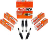 Autolite 2544 Copper Resistor Automotive Replacement Spark Plug (1 Pack)