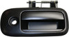 For GMC Savana 2500 Exterior Door Handle Rear, Passenger Side - Side Sliding Door Smooth Black (2010-2016) | with Key Hole| Trim:All Submodels
