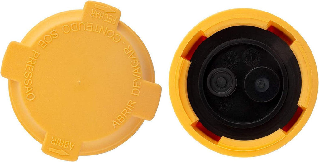 BOXI Coolant Overflow Tank Recovery Bottle Expansion Reservoir with Cap Compatible with Ford Focus 2000 2001 2002 2003 2004 2005 2006 2007 (2.0L & 2.3L Engines ONLY) 3S4Z8A080AC 5S4Z8101AA 603-216