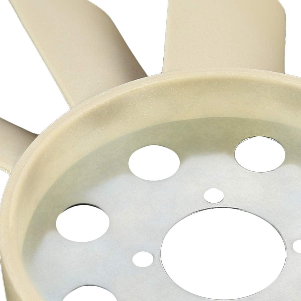 OEM-RF-0165 Factory Style Radiator Cooling Fan Blade Direct Replacement [Compatible with Astro/Blazer/Express 1500 / Express / S10 Pickup/Jimmy/Safari/Savana] , White