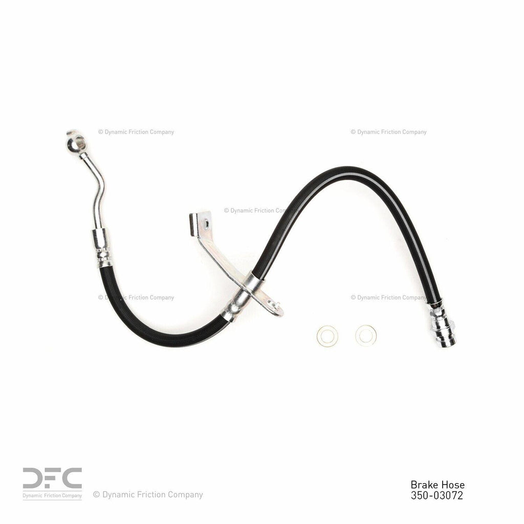 Dynamite Friction Brake Hydraulic Hose for 12-17 Azera 350-03072