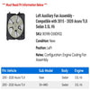 Left Auxiliary Fan Assembly - Compatible with 2015 - 2020 Acura TLX Sedan 3.5L V6 2016 2017 2018 2019