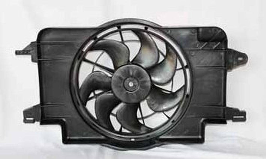 Dual Radiator and Condenser Fan Assembly Fits 2002 Saturn SL2