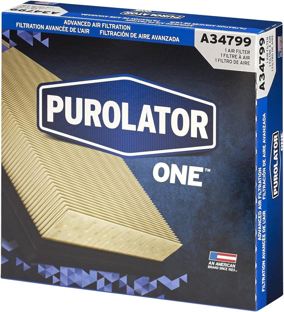 A34799 one Advanced Engine Air Filter Compatible with Select Honda Vehicles