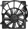 OEM-RF-0044 Factory Style Radiator Cooling Fan Assembly Cooling Efficiency Improved Direct Replacement [Compatible with 08-12 Jeep Liberty], Black