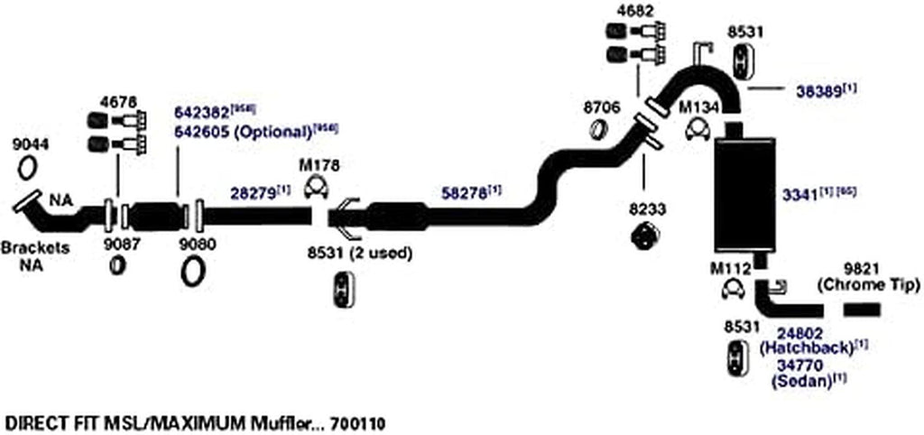 24802 Exhaust Pipe