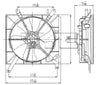 TYC Engine Cooling Fan Assembly for 1990-1993 Accord 600040
