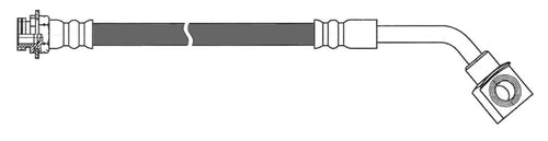 Centric Brake Hydraulic Hose for 00-05 Cadillac Deville 150.62392