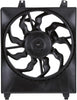 TYC 611000 Hyundai Santa FE Replacement Condenser Cooling Fan Assembly