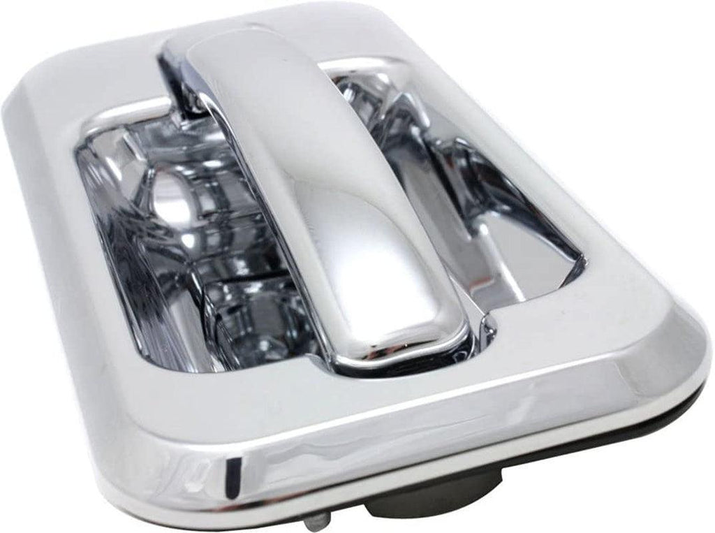 Exterior Door Handle Set of 2 Compatible with 2003-2009 Hummer H2 Rear, Driver and Passenger Side