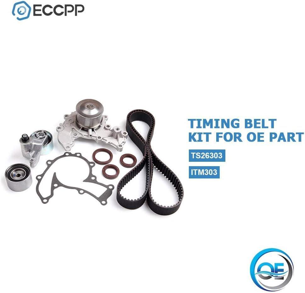 Timing Belt Water Pump Kit Fit for 1998-1999 for Acura SLX 1998-2002 for Honda Passpor 1999-2001 for Isuzu Vehicross