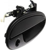 for Buick Park Avenue Exterior Door Handle Front, Passenger Side Smooth Black 1997-2005 | with Key Hole | Trim: Base/Ultra | GM1311170 | 25699150