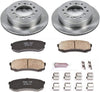 KOE2405 Autospecialty Rear Replacement Brake Kit-Oe Brake Rotors & Ceramic Brake Pads