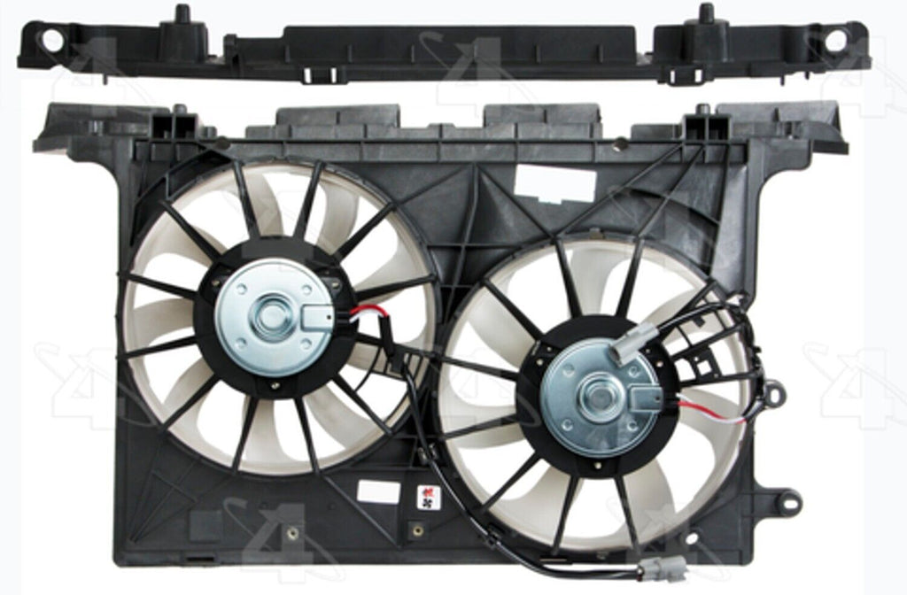 Four Seasons Dual Radiator and Condenser Fan Assembly for 11-14 Scion Tc 76269