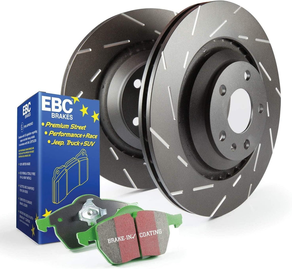 EBC S2KR1997 Stage-2 Sport Brake Kit, BLACK
