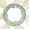 OEM-RF-0049 Factory Style Radiator Cooling Fan Blade Cooling Efficiency Improved Direct Replacement [Compatible with 95-04 Toyota Tacoma/ 00-05 Tundra / 94-98 T1009 / 96-02 4Runner],White