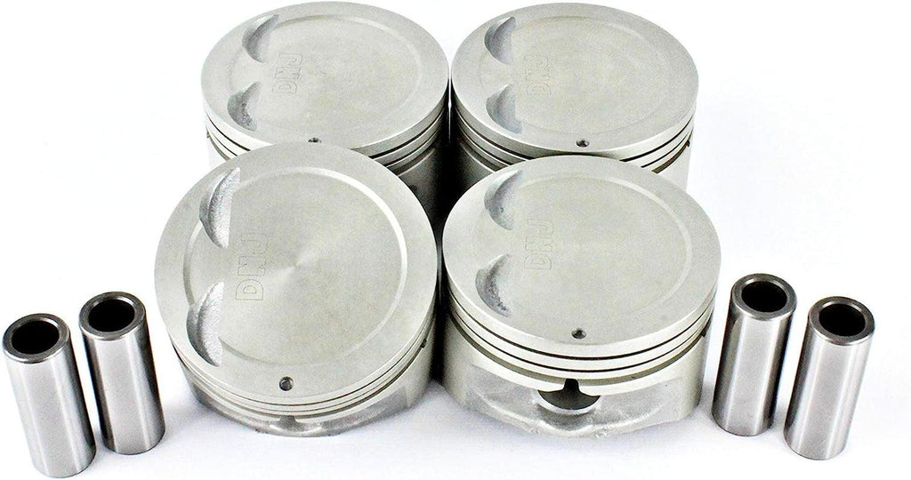 DNJ P129.20 Oversize Piston Set for 2001-2011 / Hyundai, Kia/Accent, Rio, Rio5 / 1.6L / DOHC / L4 / 16V / 1599Cc, 1600Cc