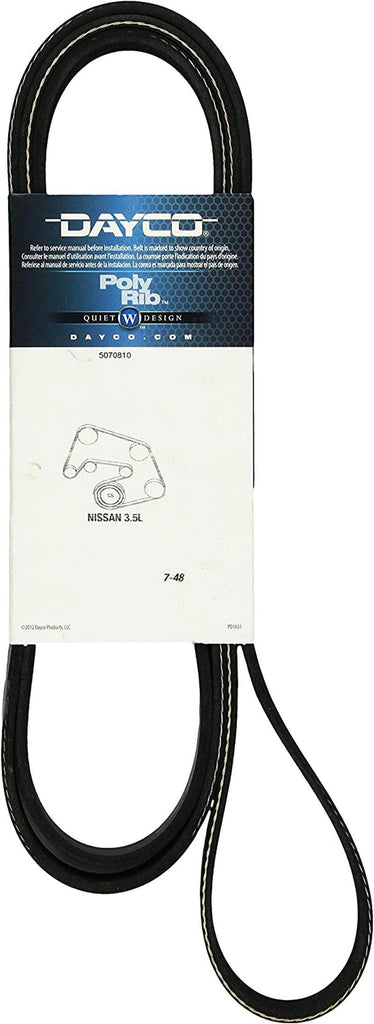 5070810 Serpentine Belt