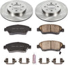 KOE694 Autospecialty Front Replacement Brake Kit-Oe Brake Rotors & Ceramic Brake Pads