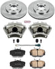 KCOE3008 Autospecialty 1-Click OE Replacement Brake Kit with Calipers