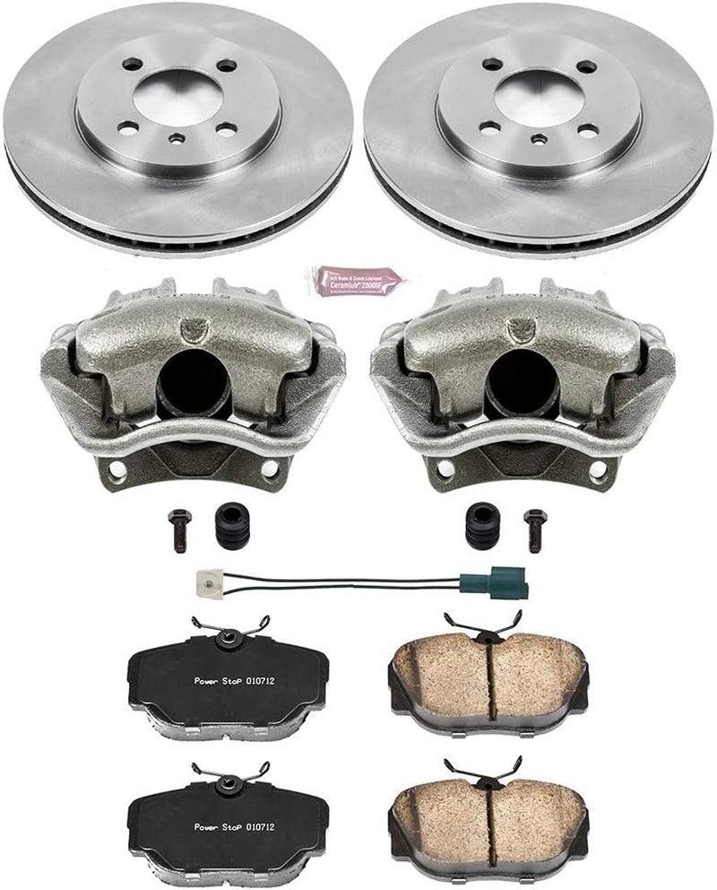 KCOE3008 Autospecialty 1-Click OE Replacement Brake Kit with Calipers