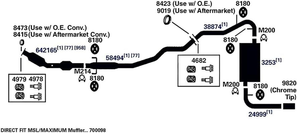 38874 Exhaust Pipe