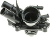 50072 Engine Coolant Thermostat with Water Outlet Housing for Select Mercedes Vehicles, 1 Pack