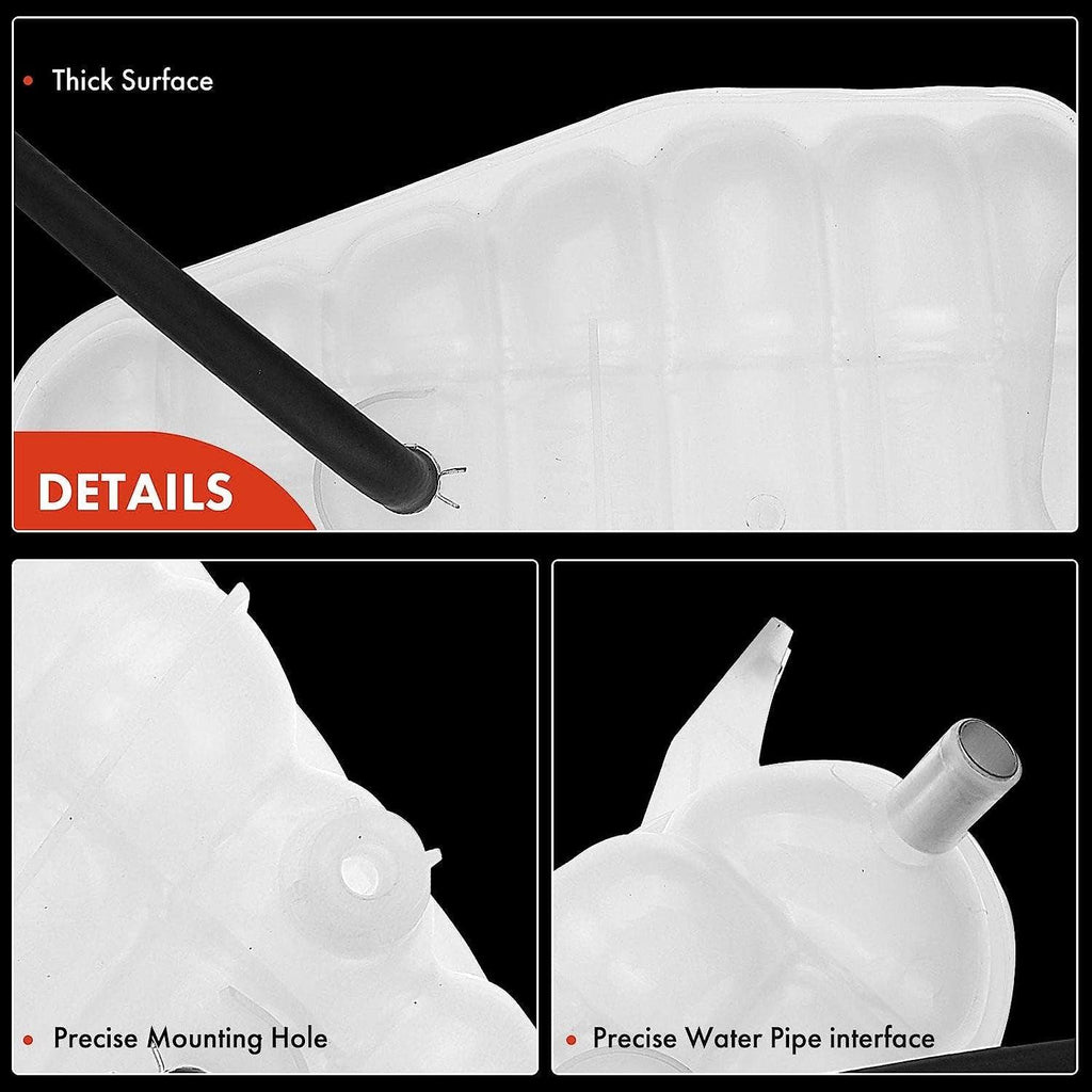 A-Premium Heavy Duty Pressurized Coolant Recovery Overflow Reservoir Tank (With Cap) Compatible with International Harvester 9900I 2003-2018 4.9L 5.2L, Prostar 2008-2020 4.9L, Replace for 2591620C91