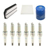 2007-2008 Acura TL / Type-S V6 Tune up Kit (NGK Laser Iridium Spark Plugs)