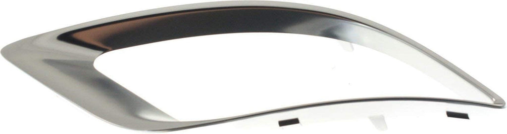Fog Light Trim Set of 2 Compatible with 2014-2020 Dodge Durango Silver Front, Driver and Passenger Side