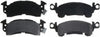 SGD52M Service Grade Semi-Metallic Disc Brake Pad Set