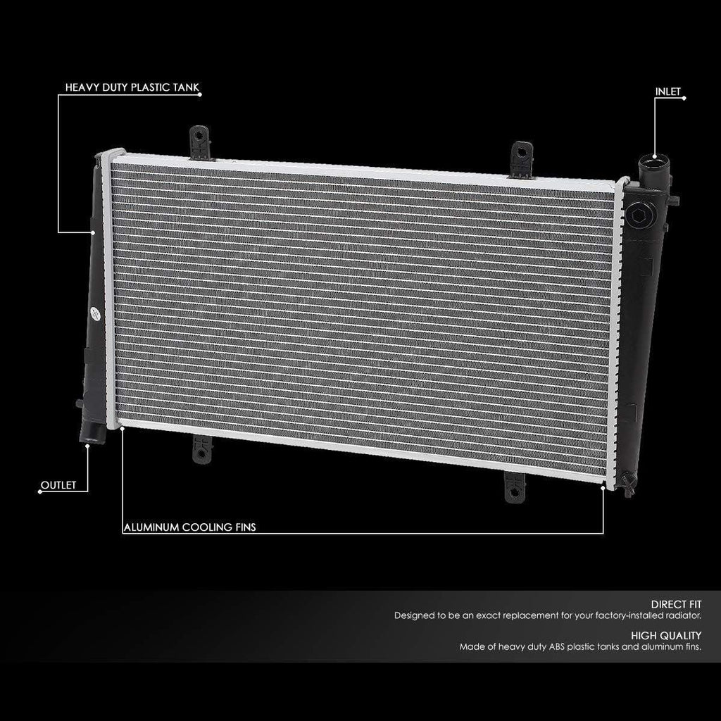 OEM-RA-2400 DPI 2400 Factory Style Aluminum Cooling Direct Fit Radiator Compatible with 00-03 VOLVO S40 / 00-04 V40