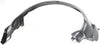 For BMW 328I Splash Guard/Fender Liner 1996 1997 1998 | Front, Passenger Side, Coupe/Convertible| Replacement for 51711977048, BM1251105 | Trim: Base